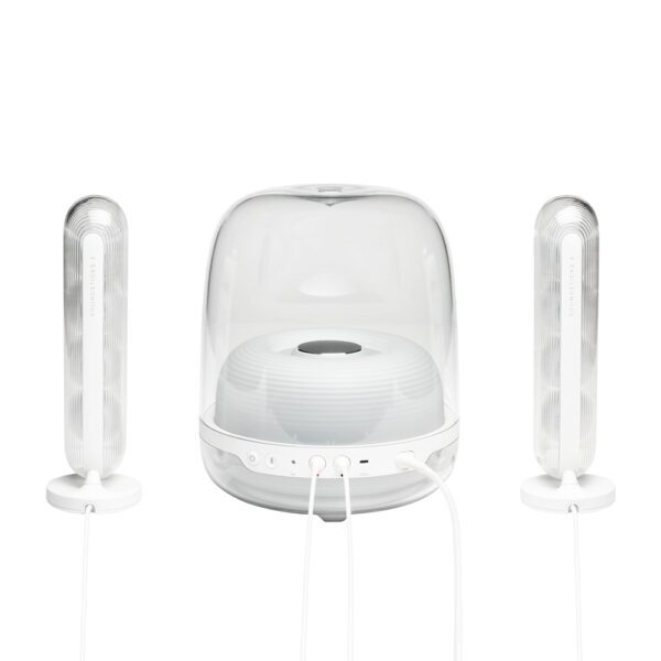 Harman/Kardon – SOUNDSTICKS 4 藍牙2.1聲道水母喇叭白色