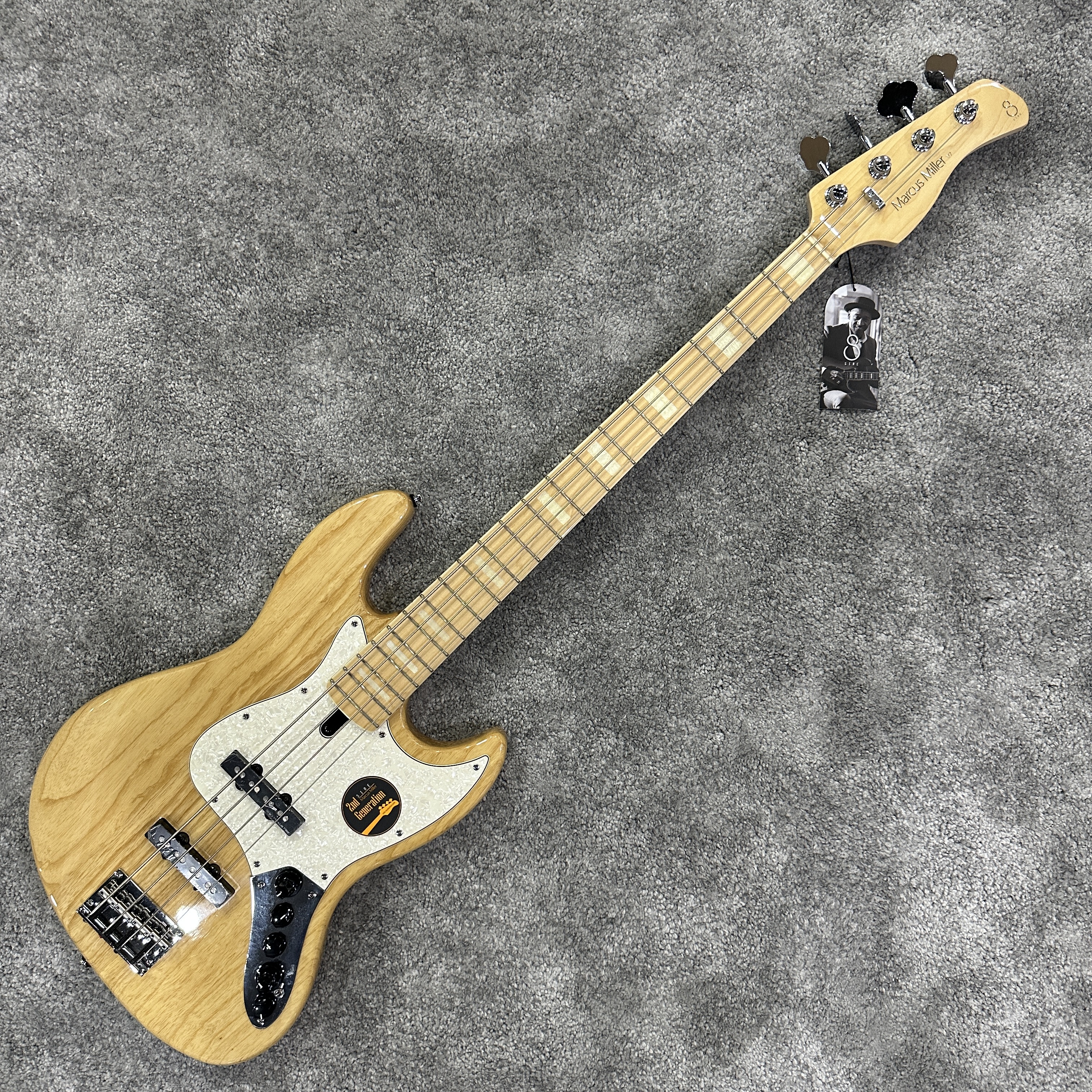 Sire Marcus Miller V7 Swamp Ash-4 NT 2nd 主/被動式貝斯原木色| 反