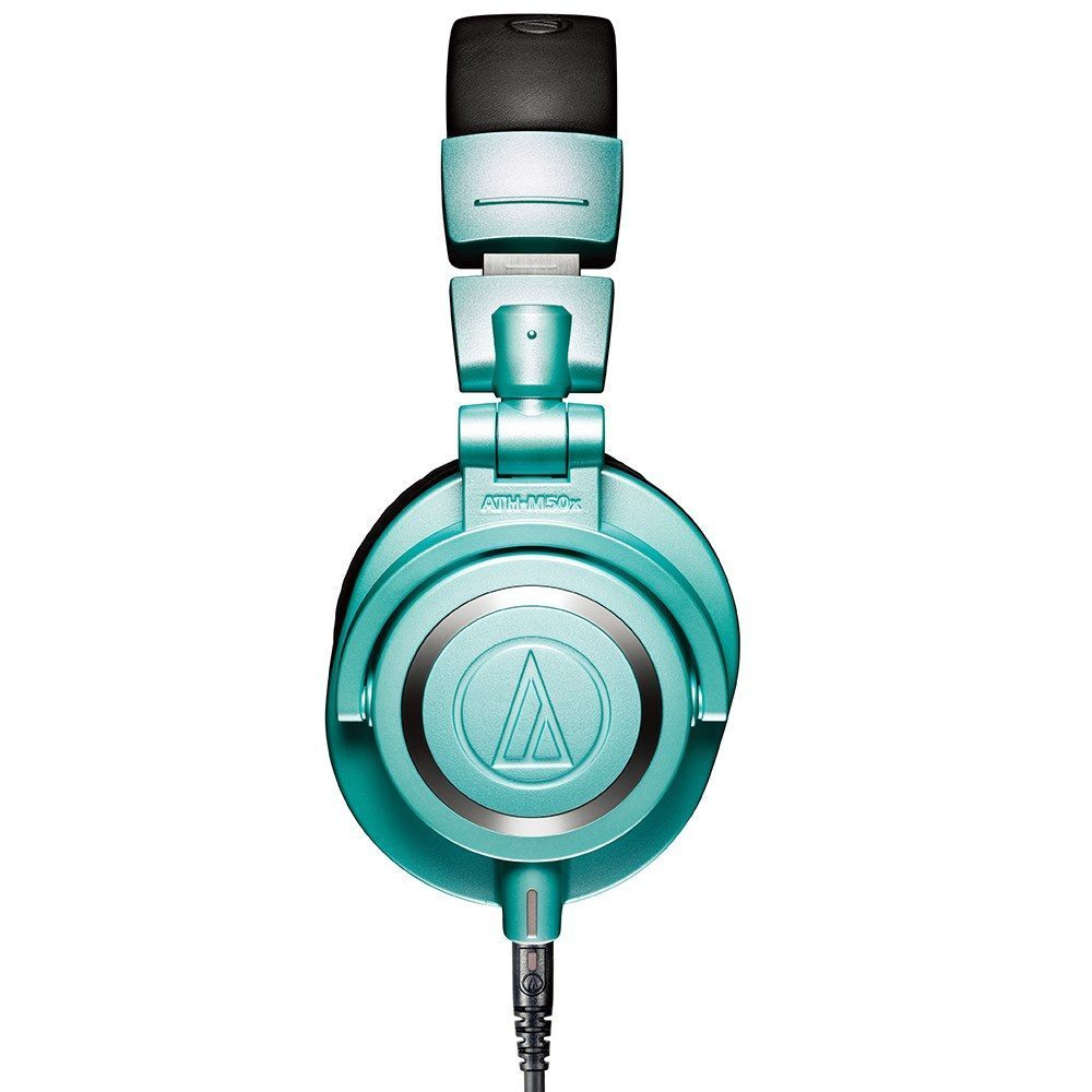 ATH-M50x Ice Blue 冰晶藍監聽耳機| 耳罩式耳機| 反拍樂器