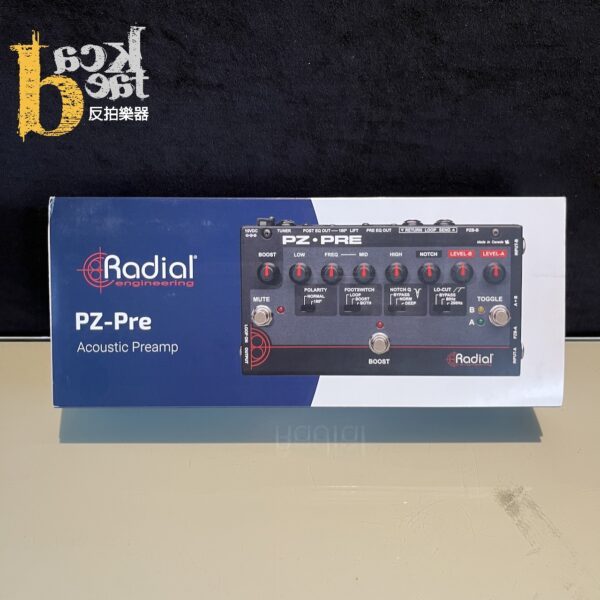 Radial Tonebone PZ-Pre 雙通道 樂器前置放大器 DI：圖片 3