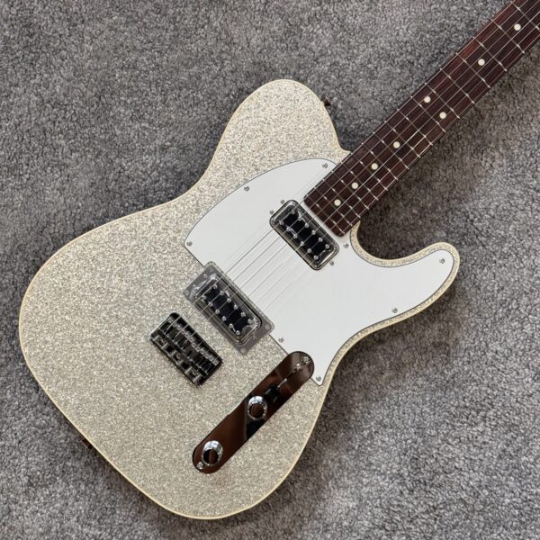 Fender Japan Sparkle Tele Silver JP-23