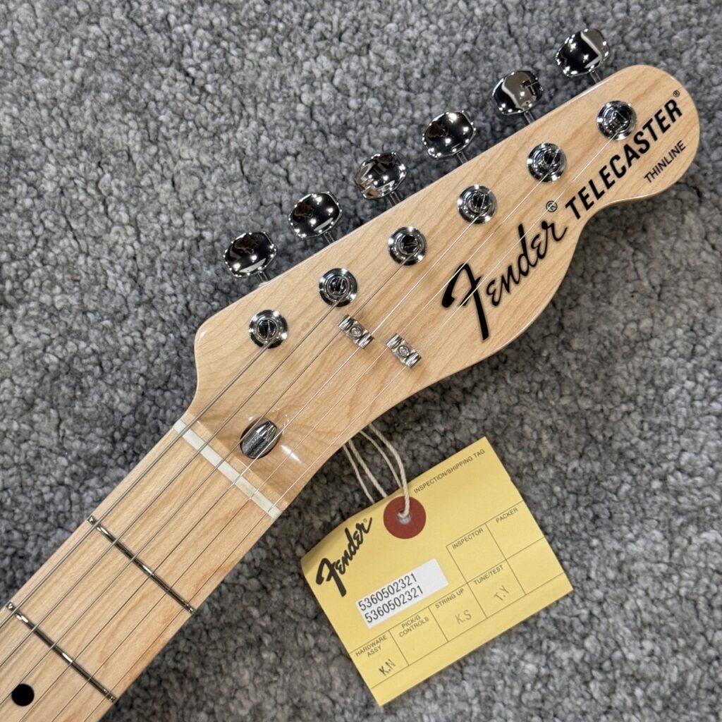 Fender Japan Traditional II 70S Tele Thinline MN NAT