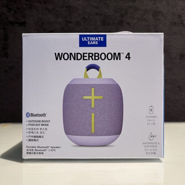 Ultimate Ears WONDERBOOM 4 攜帶式 藍牙喇叭 紫色：圖片 5