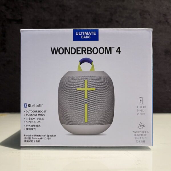 Ultimate Ears WONDERBOOM 4 攜帶式 藍牙喇叭 灰色：圖片 6