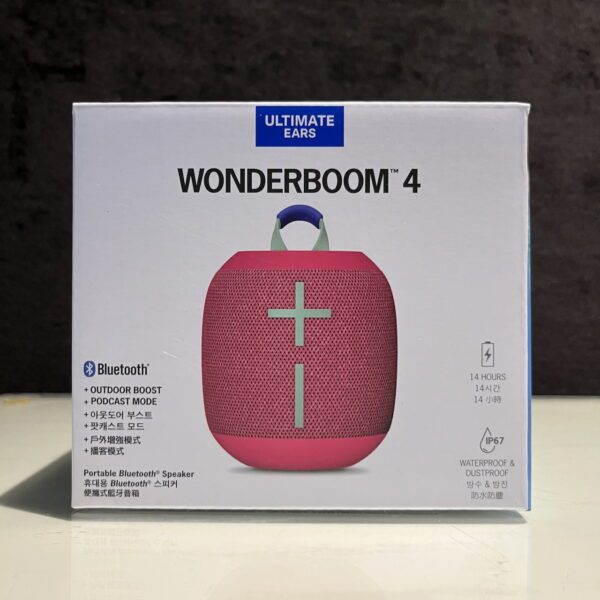 Ultimate Ears WONDERBOOM 4 攜帶式 藍牙喇叭 粉色：圖片 6